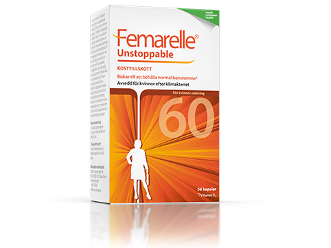 Femarelle Unstoppable för kvinnan som passerat klimakteriet förpackning 56 kapslar